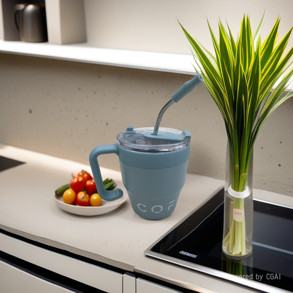 咖啡杯简约时尚办公家用保温杯咖啡杯杯子外贸跨境批发细节图