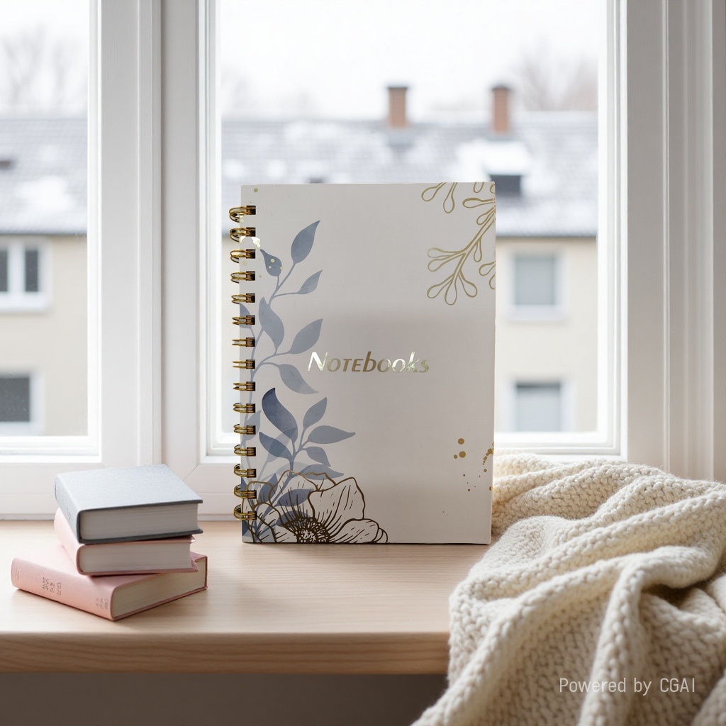 كتاب كتاب تونوتيبوكس المشهور (A5 Notebooks) المشهور بالذهب، وهو كتاب تعليمي رفيع المستوى للطلاب details Picture