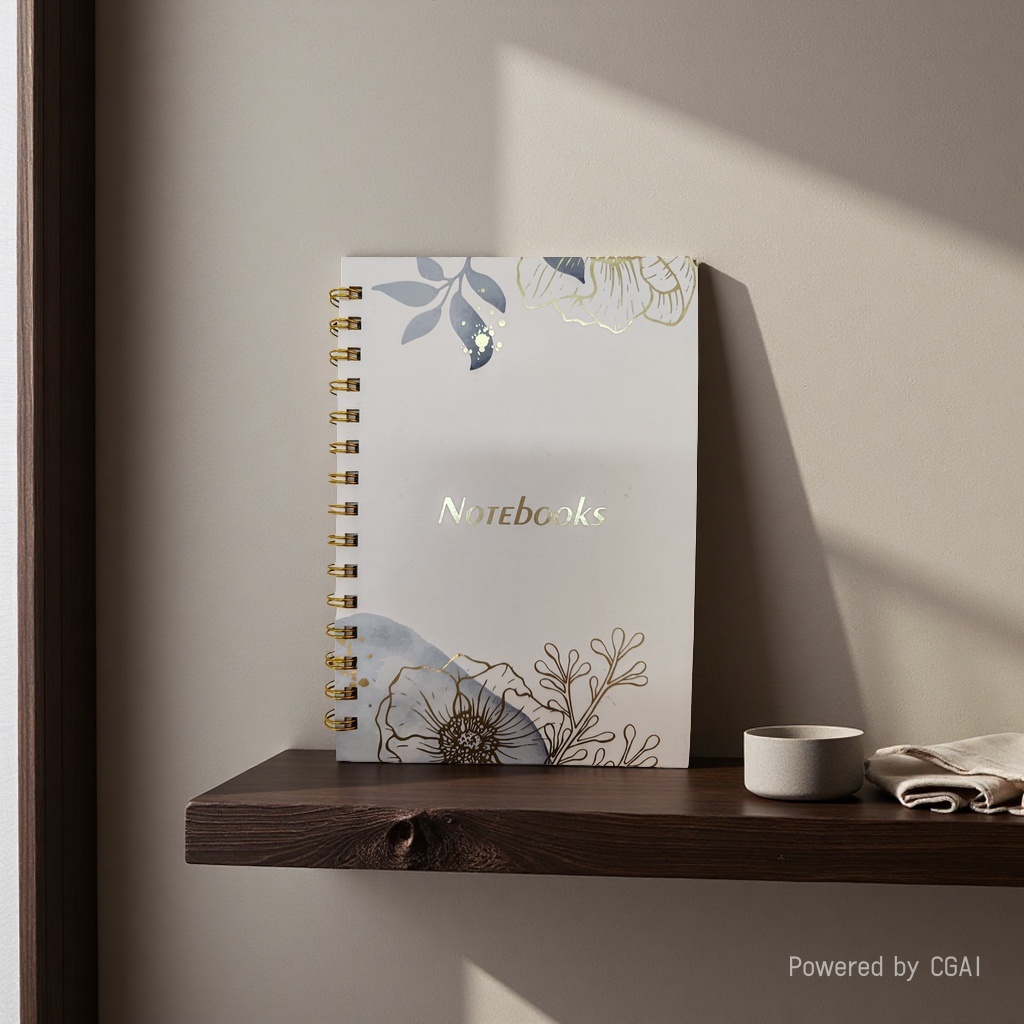 Бумажная бумага ист-лейк A5 Notebooks, золотая катушка с цветком notebooks, журнал офисных рук студентов, изучающих литературоведение Application Scenario