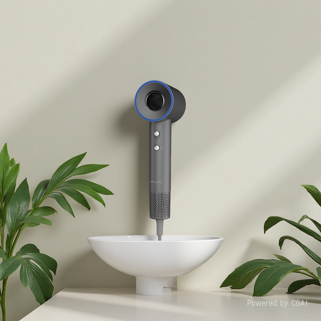 电吹风高速静音大风力护发造型家用便携式大功率产品图