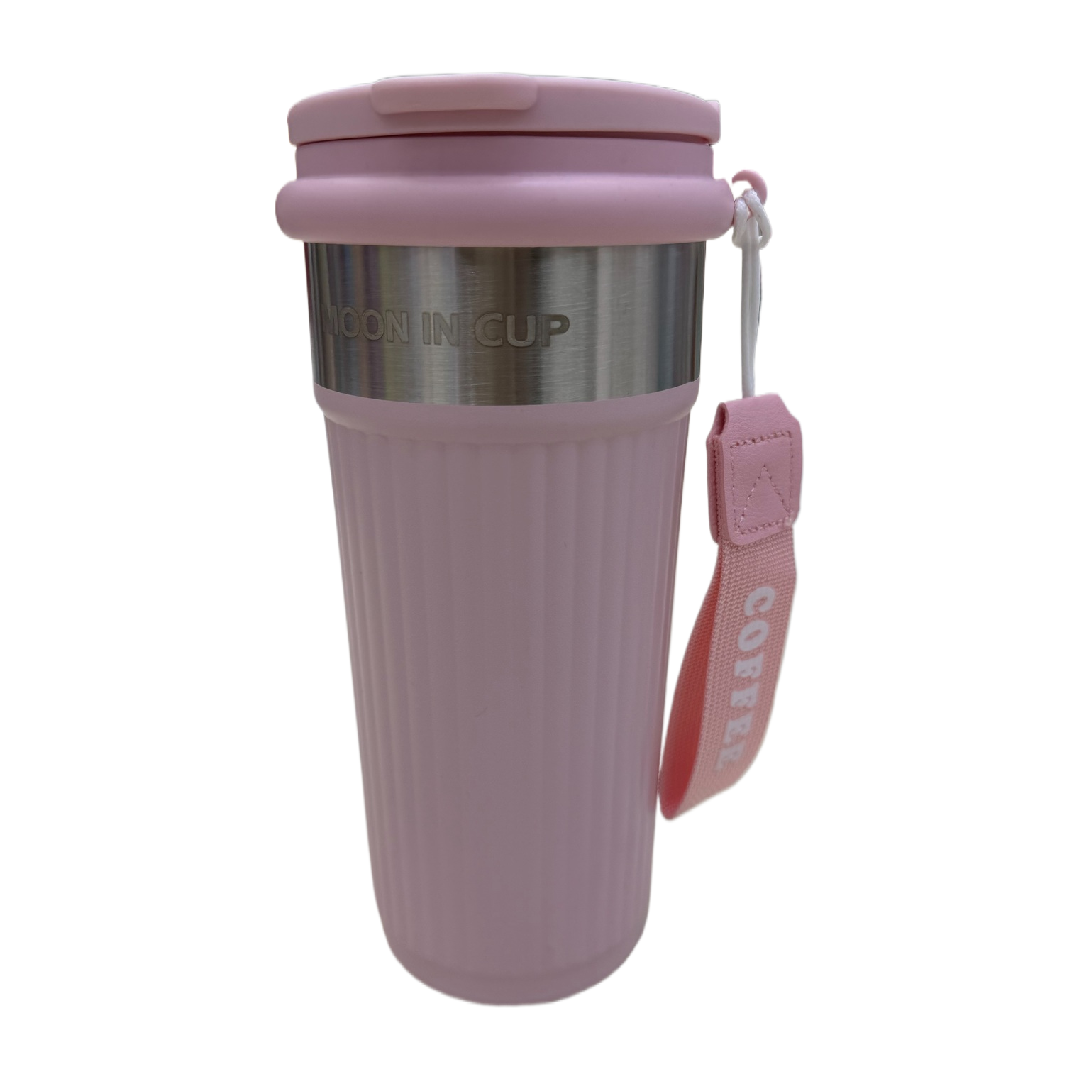 This large-capacity stainless steel insulated cup can keep heat for 12 hours with a leak-proof and durable lid Item Picture
