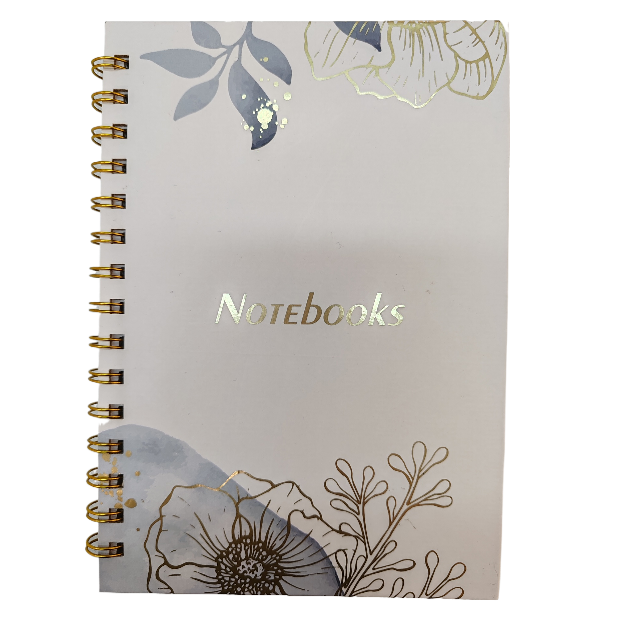 Бумажная бумага ист-лейк A5 Notebooks, золотая катушка с цветком notebooks, журнал офисных рук студентов, изучающих литературоведение Item Picture