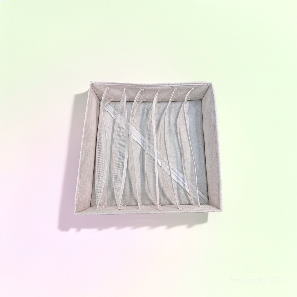 收纳盒/旋转收纳/收纳/吧唧/立方形透明盒产品图