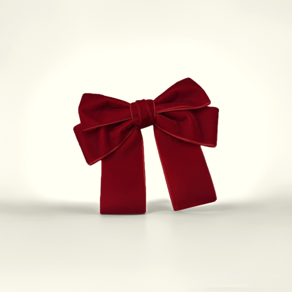 红色丝绒蝴蝶结领花服装辅料蝴蝶结装饰