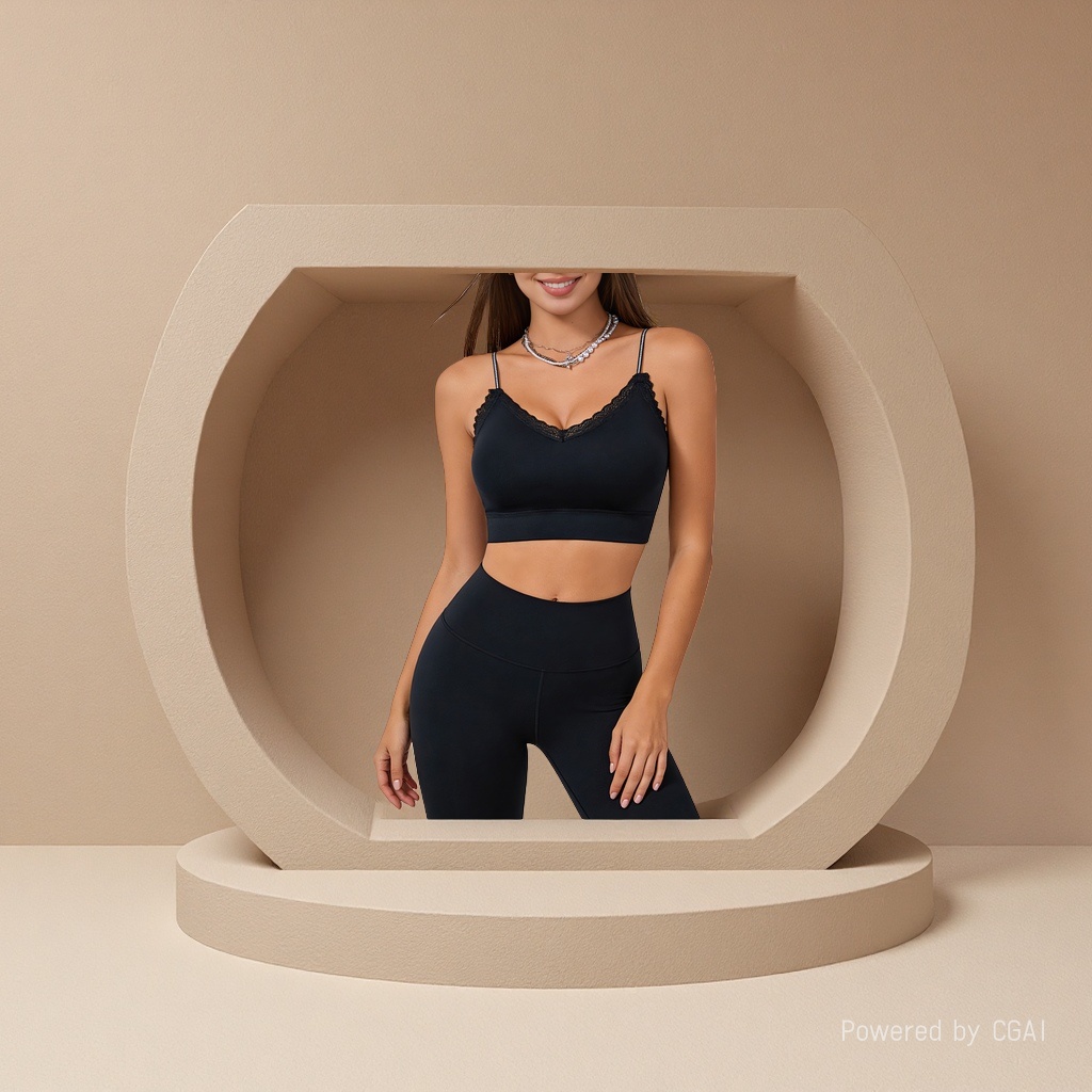 Hollowed-out fine sparkling beauty shoulder strap pic 5