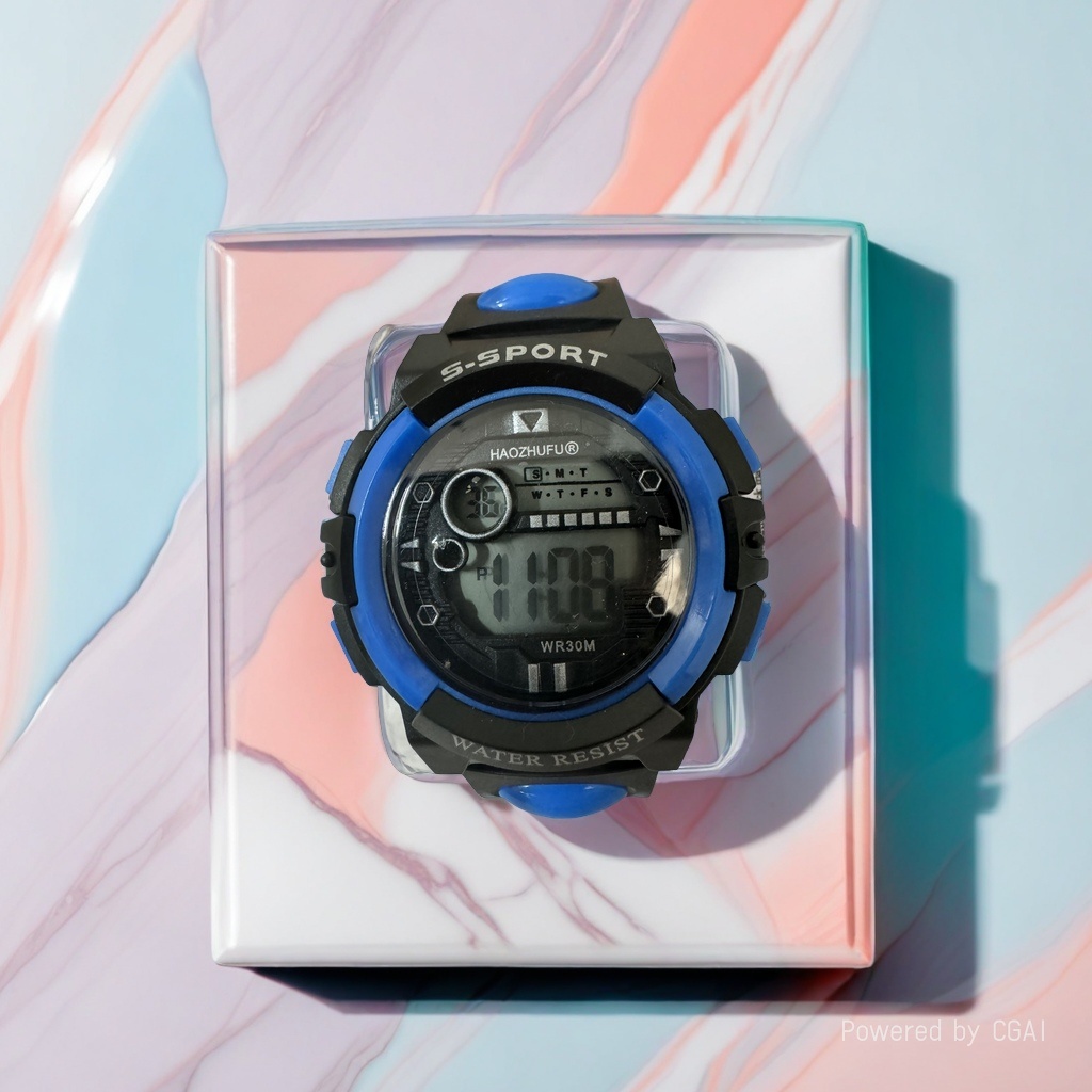 New multi-functional waterproof sports luminous electronic watch manufacturer wholesale student form transparent box 118 Application Scenario