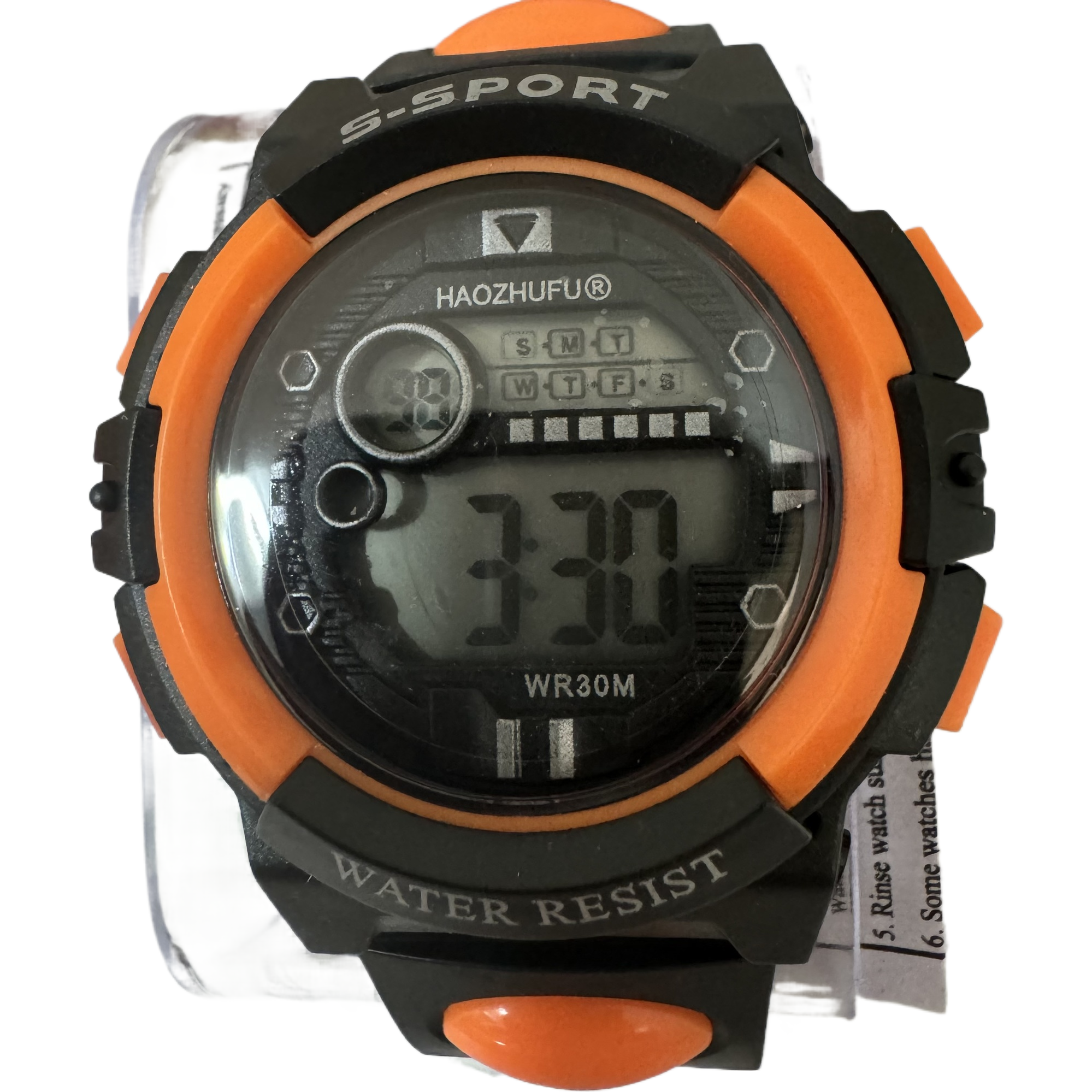 New multi-functional waterproof sports luminous electronic watch manufacturer wholesale student form transparent box 118 Item Picture