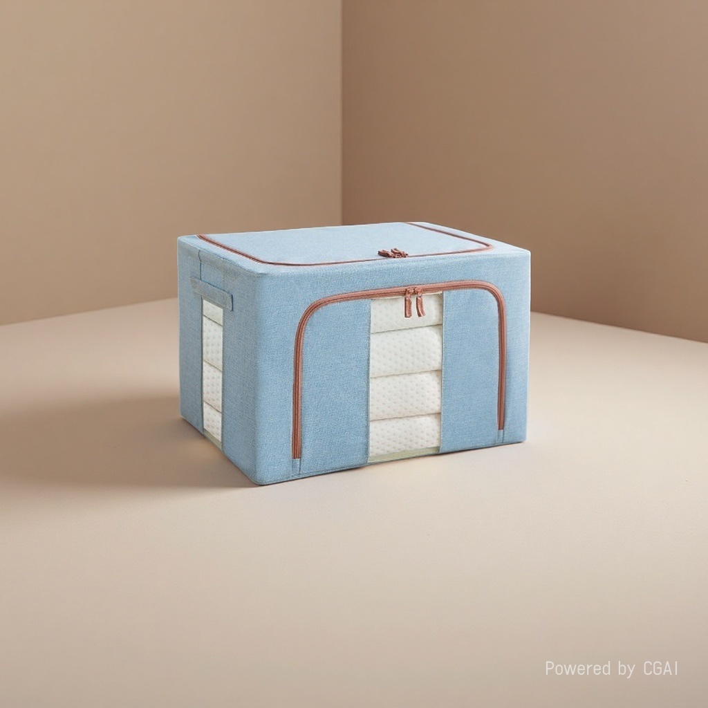收纳箱/带轮整理箱/露营收纳箱/收纳篮/收纳箱80L产品图