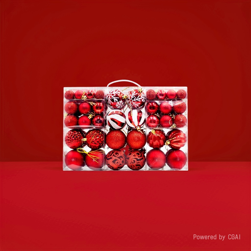 Christmas electric Santa Claus decorative ball, Christmas wreath, bow gift box, Christmas supplies details Picture