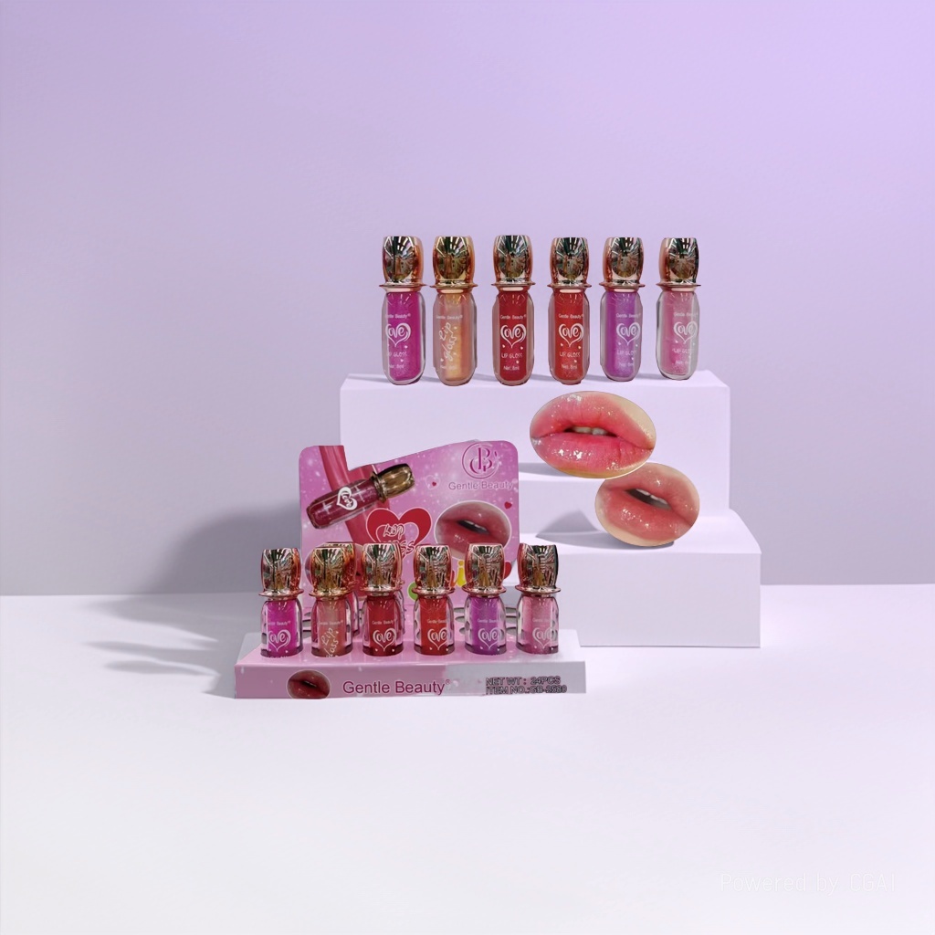 Gentle Beauty Romantic Liquid Blush Lip Gloss Makeup Moisturizing and toning lipgloss Application Scenario