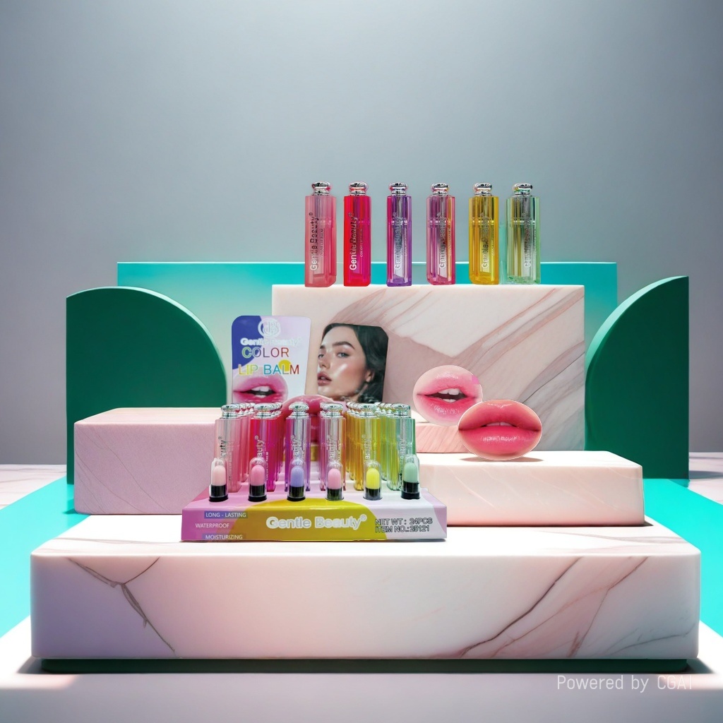 2026GentleBeauty Cute Girls' Lipstick Moisturizing and Brightening Beauty Lipstick Application Scenario