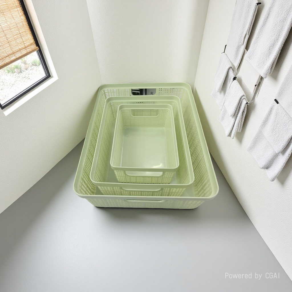 收纳篮/收纳/收纳盒/竹编收纳筐/脏衣娄产品图