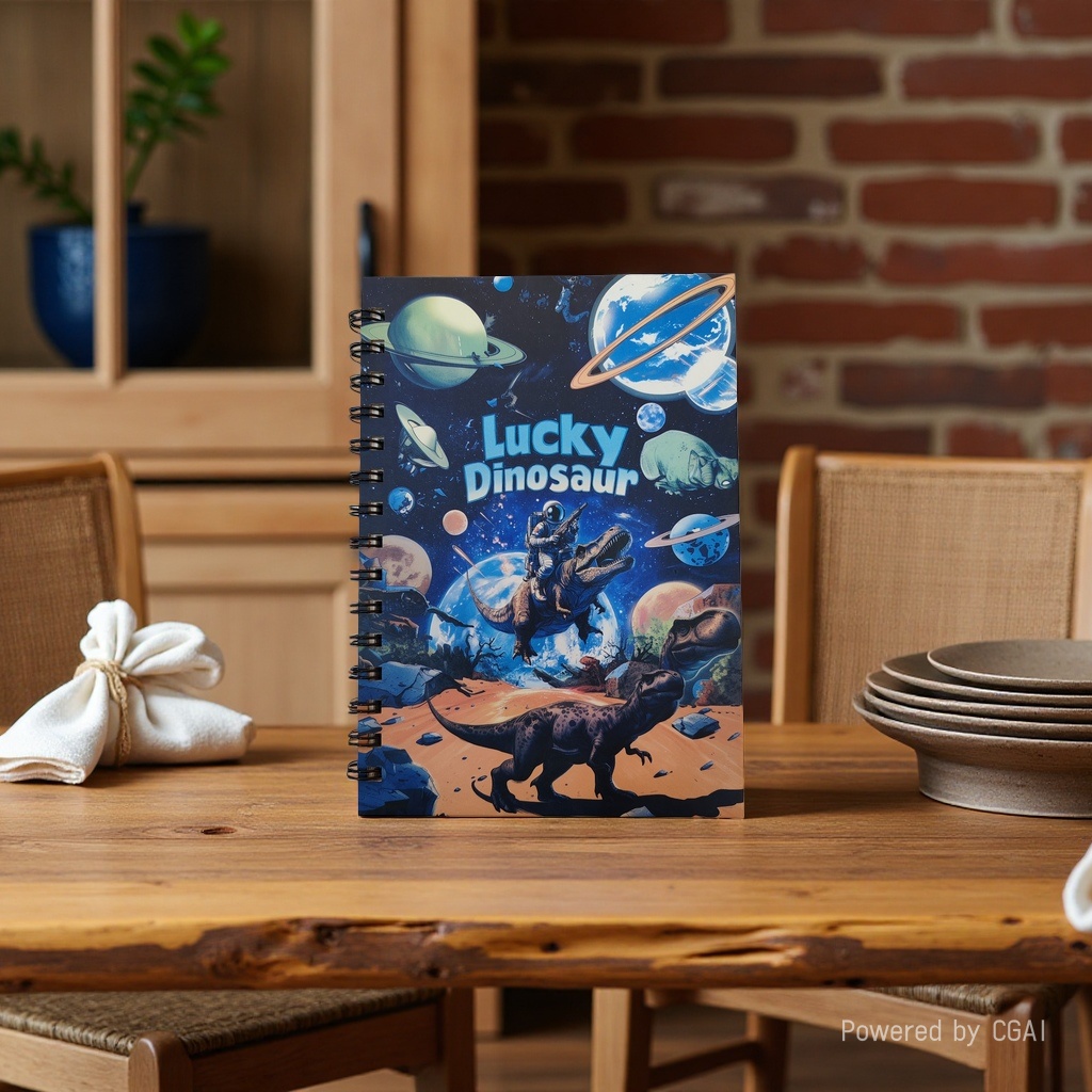 东湖纸品 A5 星际恐龙冒险线圈本 Lucky Dinosaur 酷炫男孩专属记事本 学生便携笔记本 Application Scenario