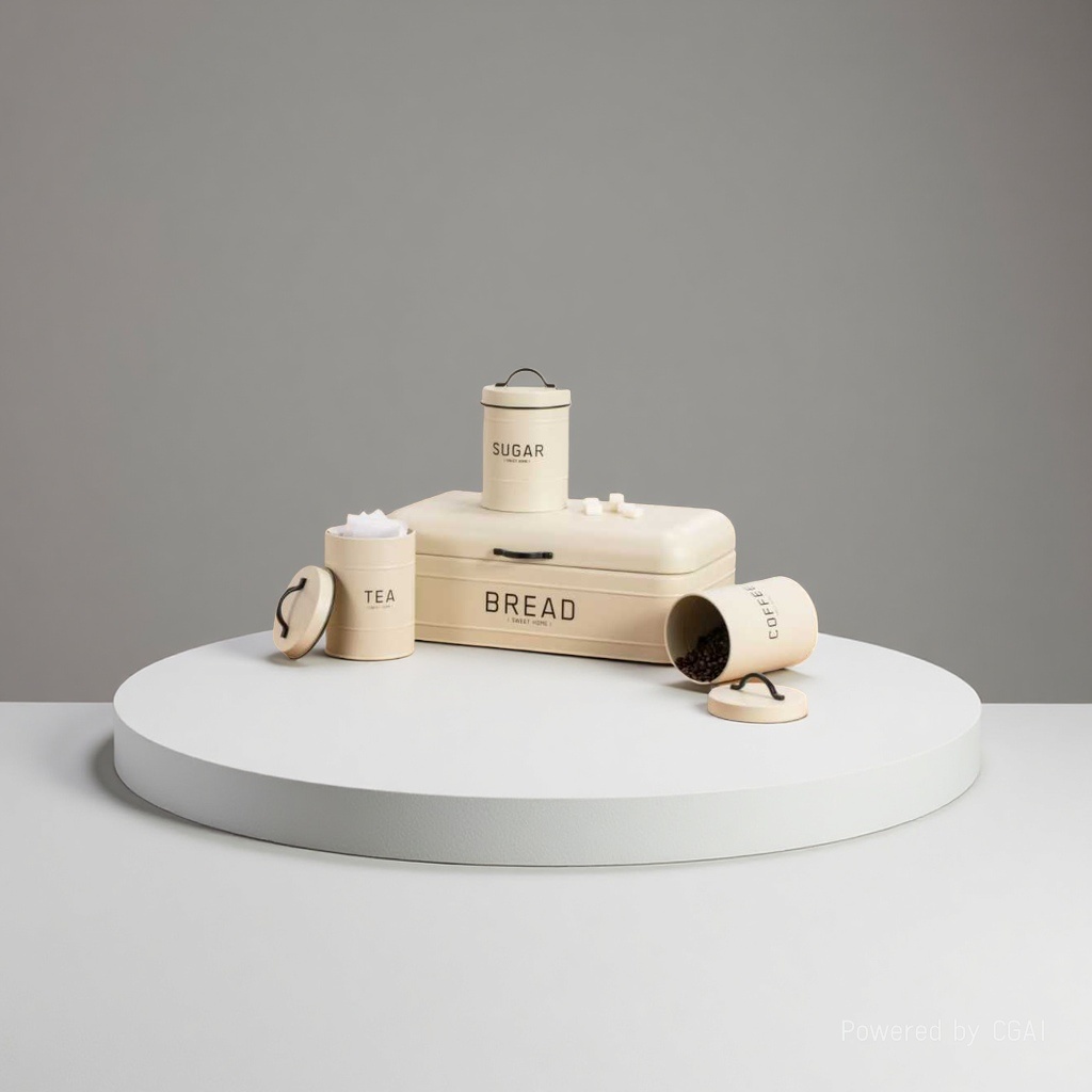 铁密封罐餐盒咖啡罐收纳储物罐面包零食罐