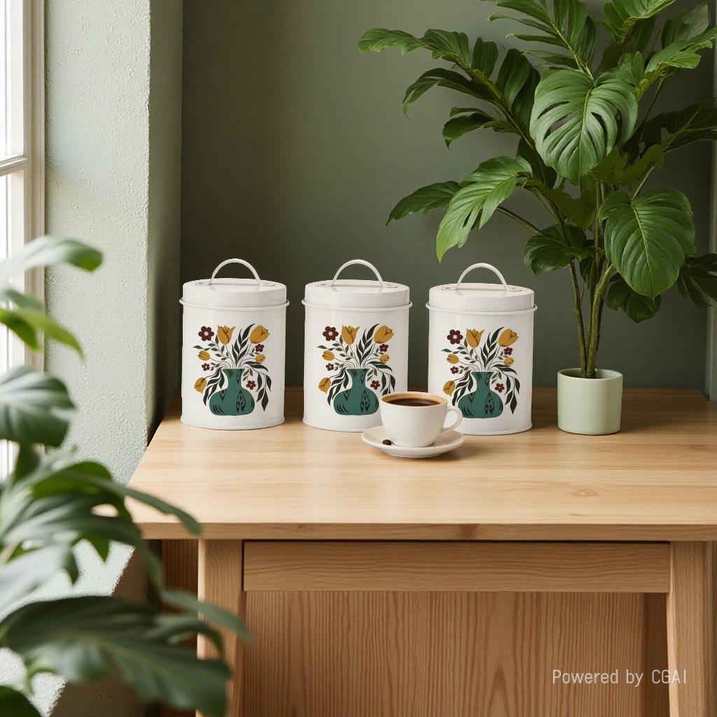 收纳罐、玻璃密封罐实物图