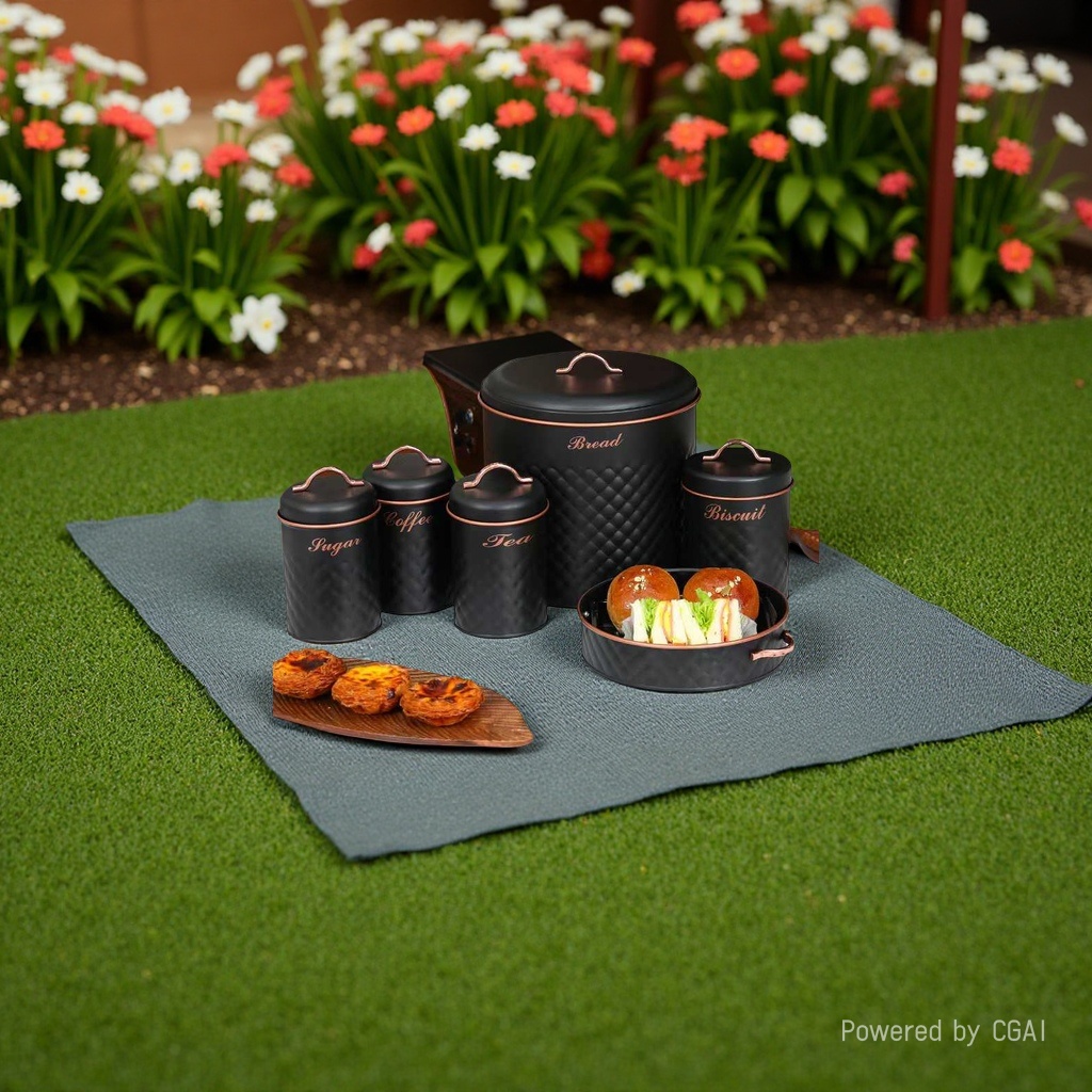 收纳罐、玻璃密封罐实物图