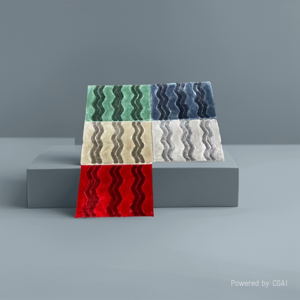 Jute floor MATS, red carpets, small carpets, prayer carpets, home carpets, anti-slip, wear-resistant and soft Specification image