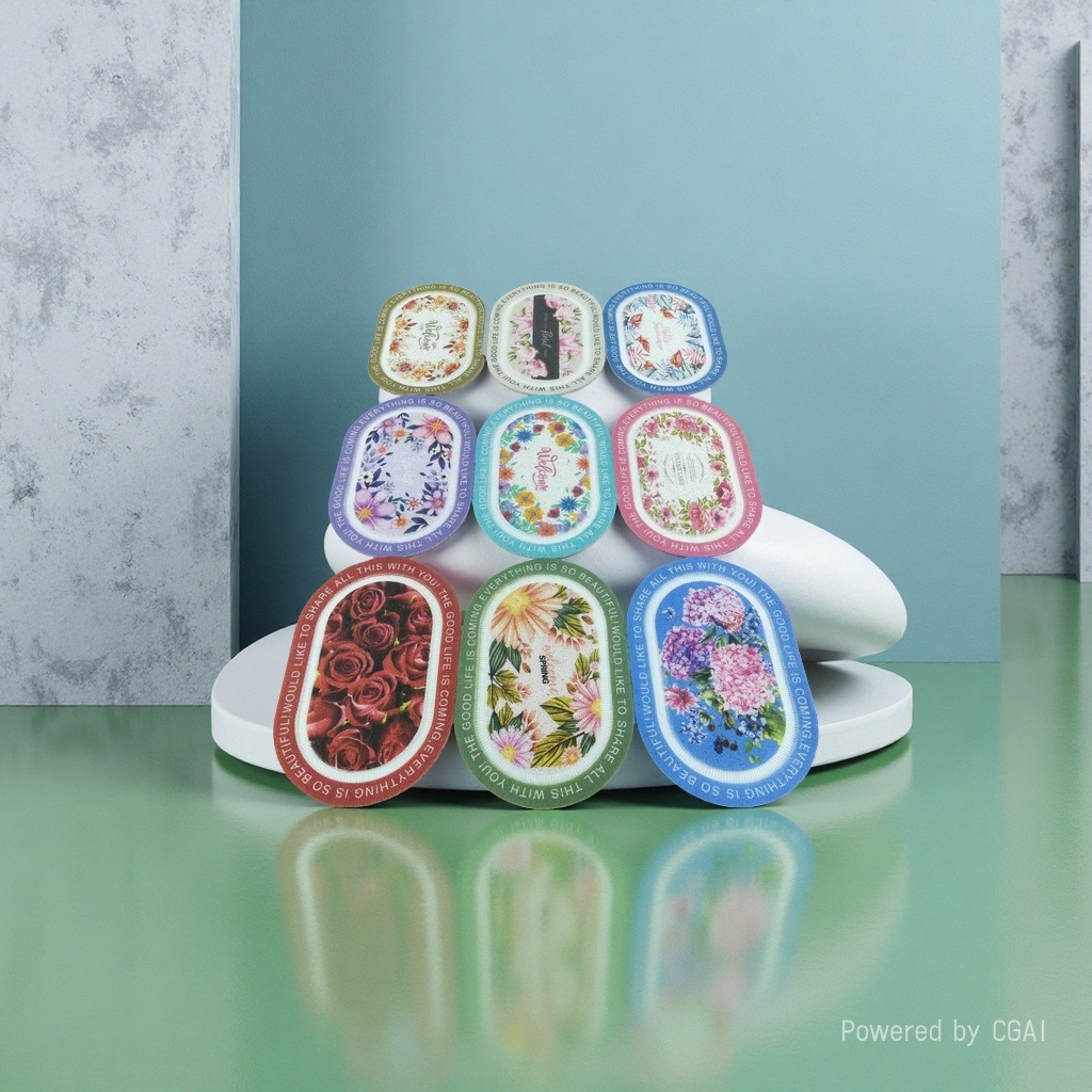 黄麻花卉地垫浴室pvc浴垫门垫防滑吸水柔软耐用