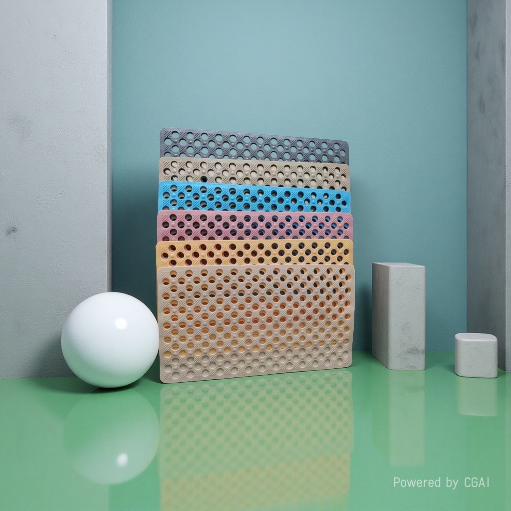 创意复合皮车载隔热防滑垫汽车防滑垫浴缸防摔垫