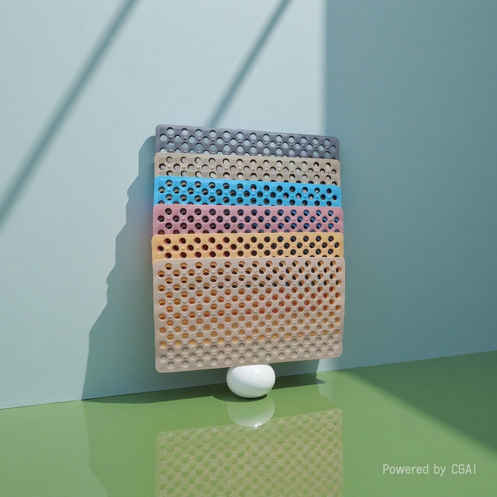 隔热垫创意/车载用品/复合皮垫/汽车防滑垫/浴缸防摔垫产品图