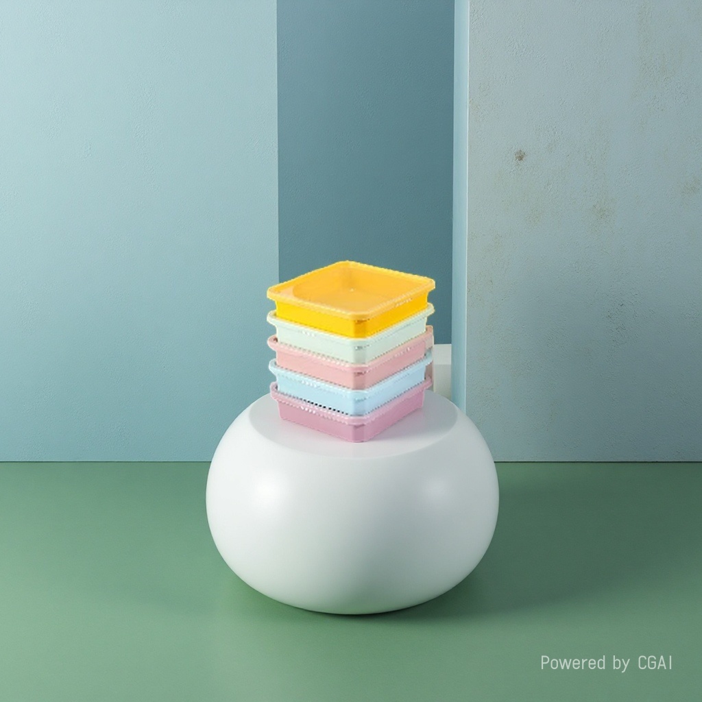 收纳盒/旋转收纳/收纳/内衣收纳盒/吧唧细节图