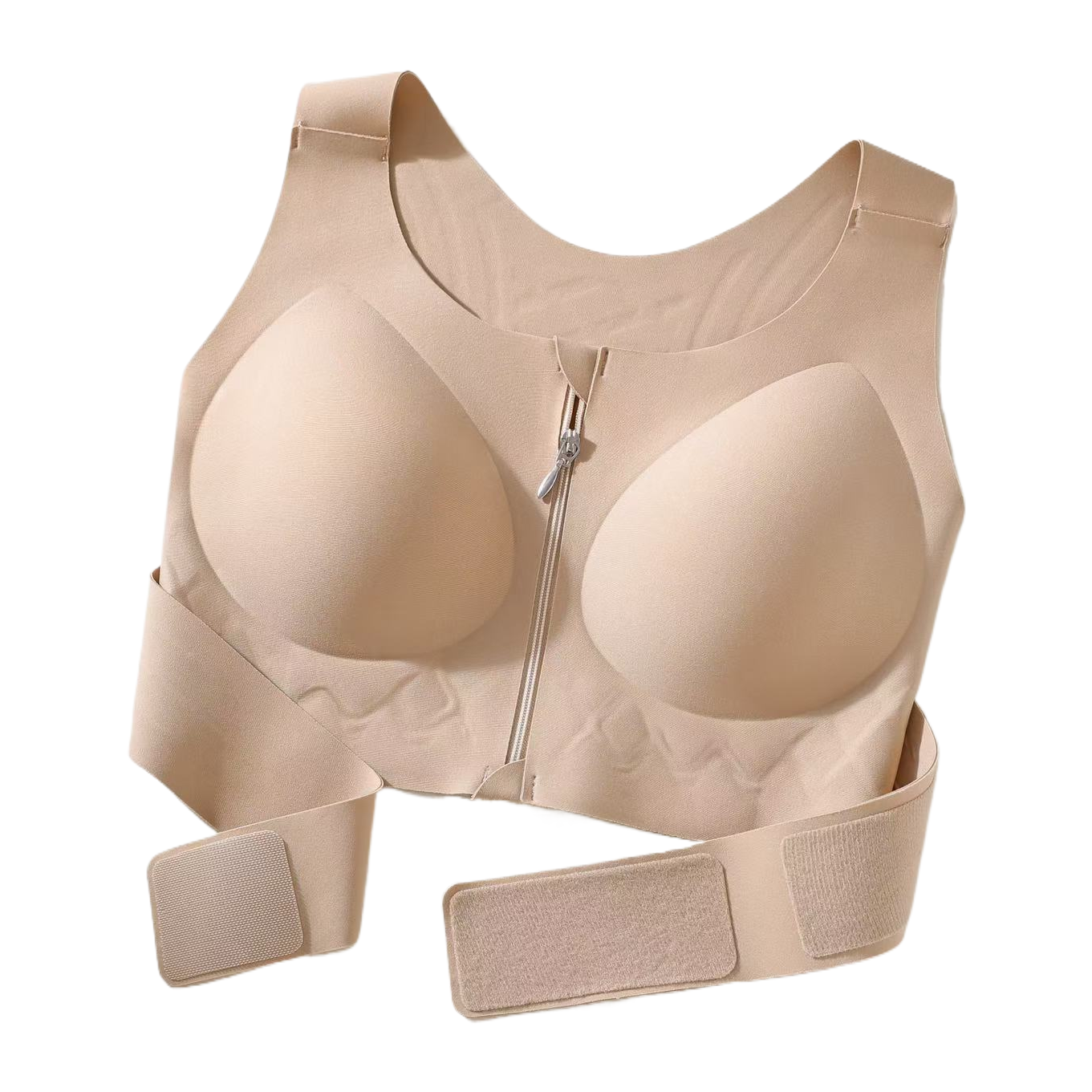 Front zipper double-pull sports underwear pic 6