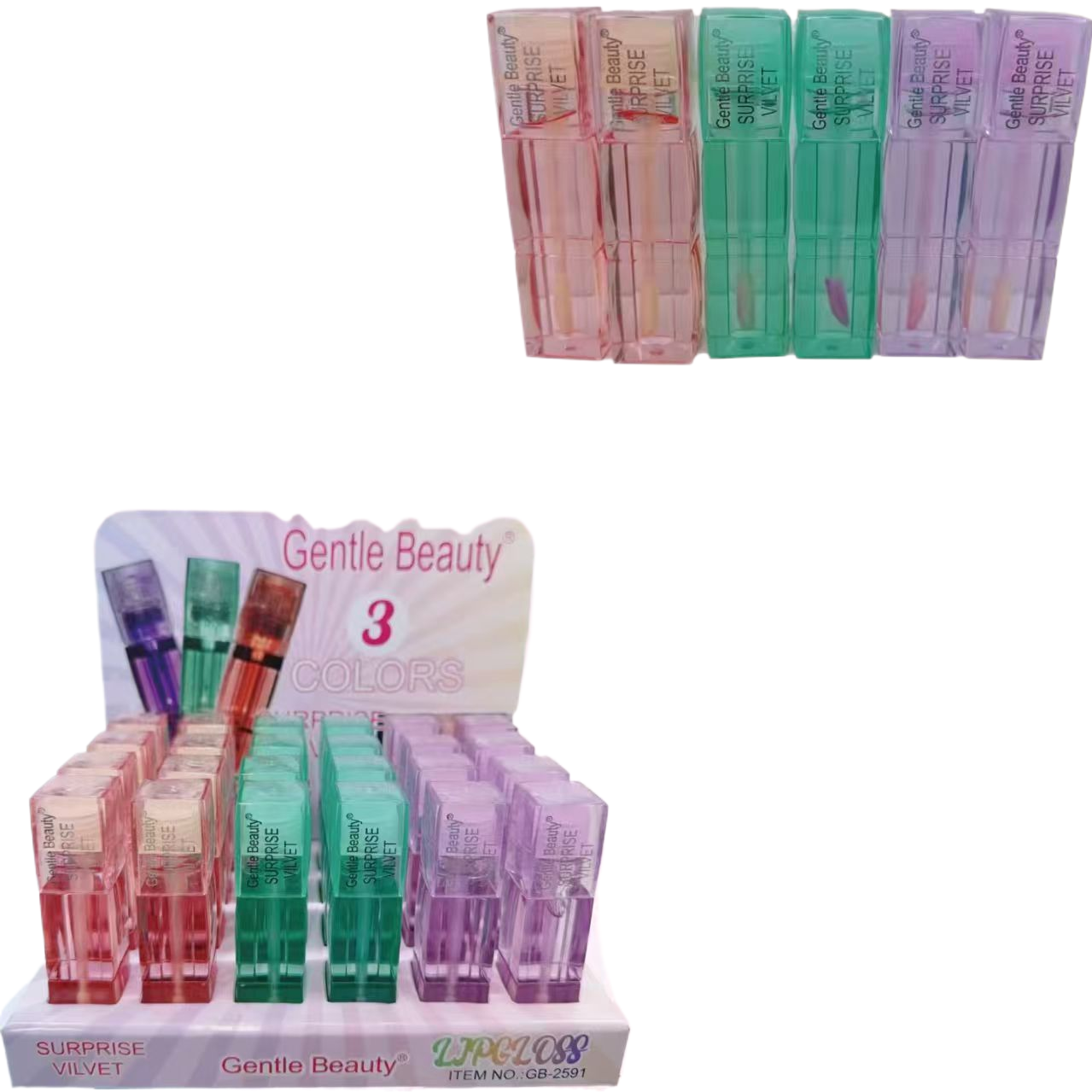 Gentle Beauty Surprise Velvet Colored Lip Gloss Item Picture