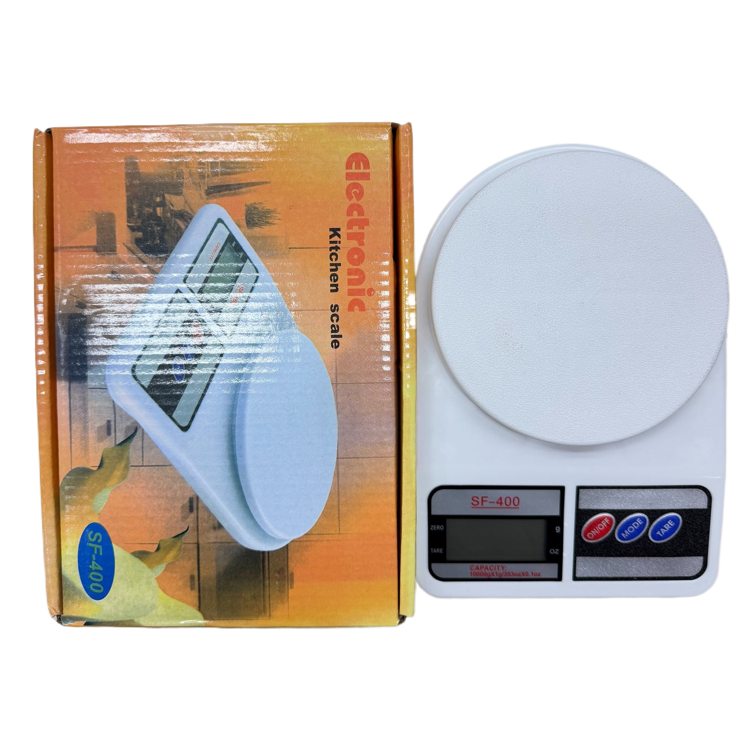 食物电子秤/厨房用具/克称/电子秤厨房秤/小家电白底实物图