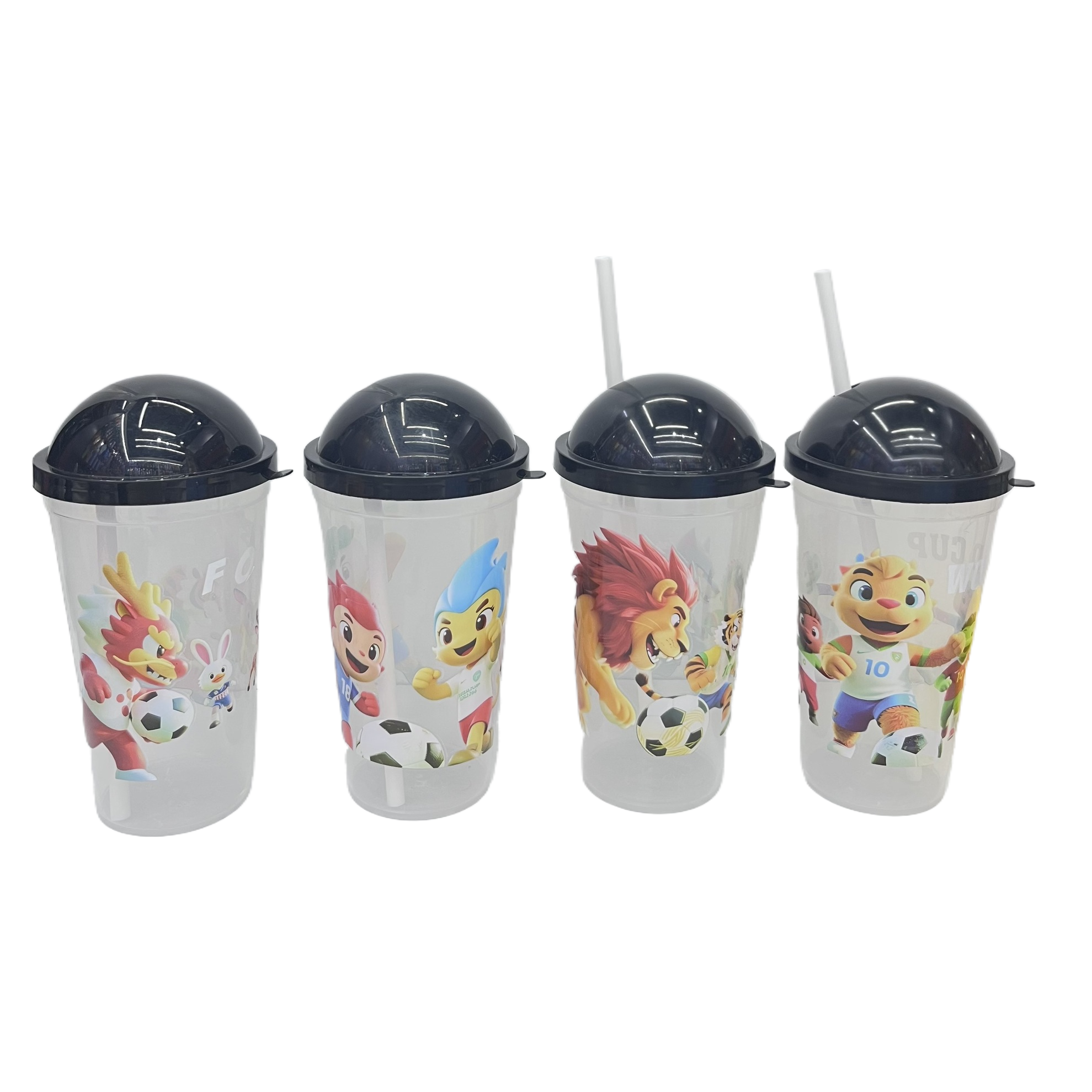 Cartoon children's plastic cups, portable and cute plastic cups, daily necessities, factory direct sales, cross-border e-commerce wholesale for foreign trade Item Picture