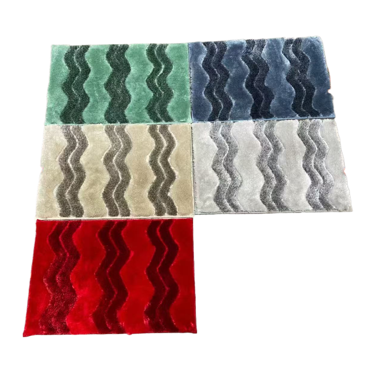 Jute floor MATS, red carpets, small carpets, prayer carpets, home carpets, anti-slip, wear-resistant and soft Item Picture
