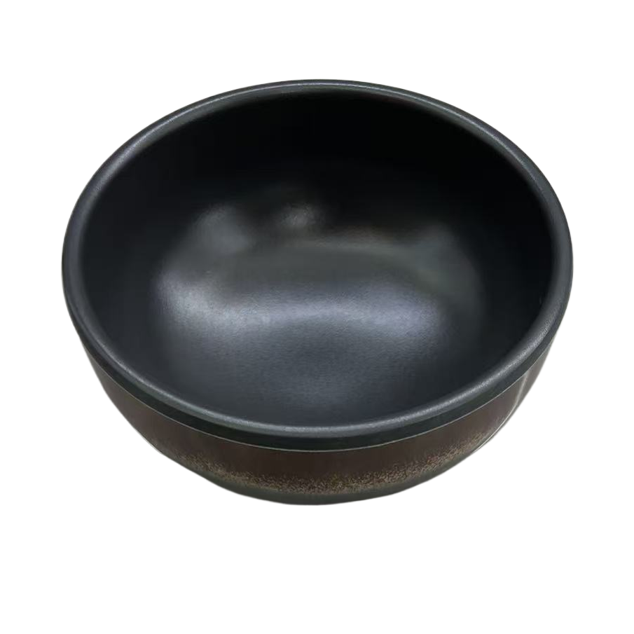 Black ceramic bowls, cute tableware, stainless steel bowls, melamine bowls, ceramic bowls Item Picture