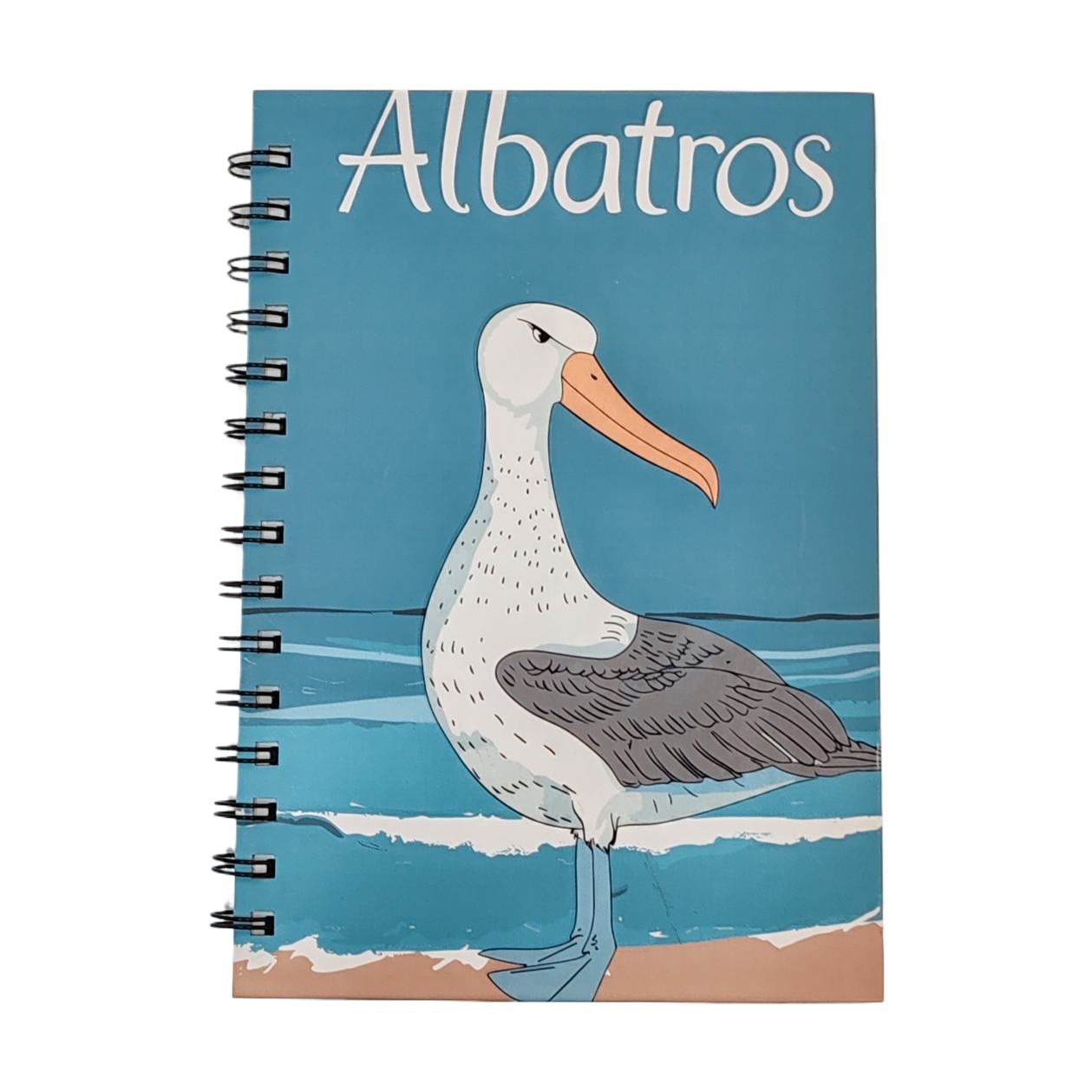 Donghu Paper Products A5 Albatros Albatross Coil Notebook, Marine Animal Notebook, Student Special Exercise Book, Factory Direct sale Item Picture