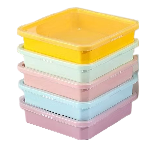 收纳盒/旋转收纳/收纳/内衣收纳盒/吧唧白底实物图