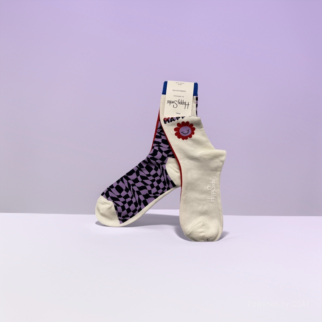 Khaki student socks, candy-colored girls' socks, mid-calf boneless socks, long calf socks, khaki student socks
