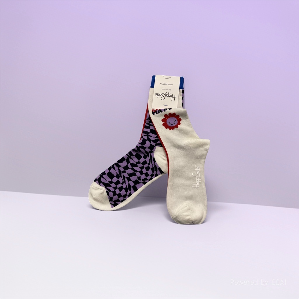 Khaki student socks, candy-colored girls' socks, mid-calf boneless socks, long calf socks, khaki student socks Specification image