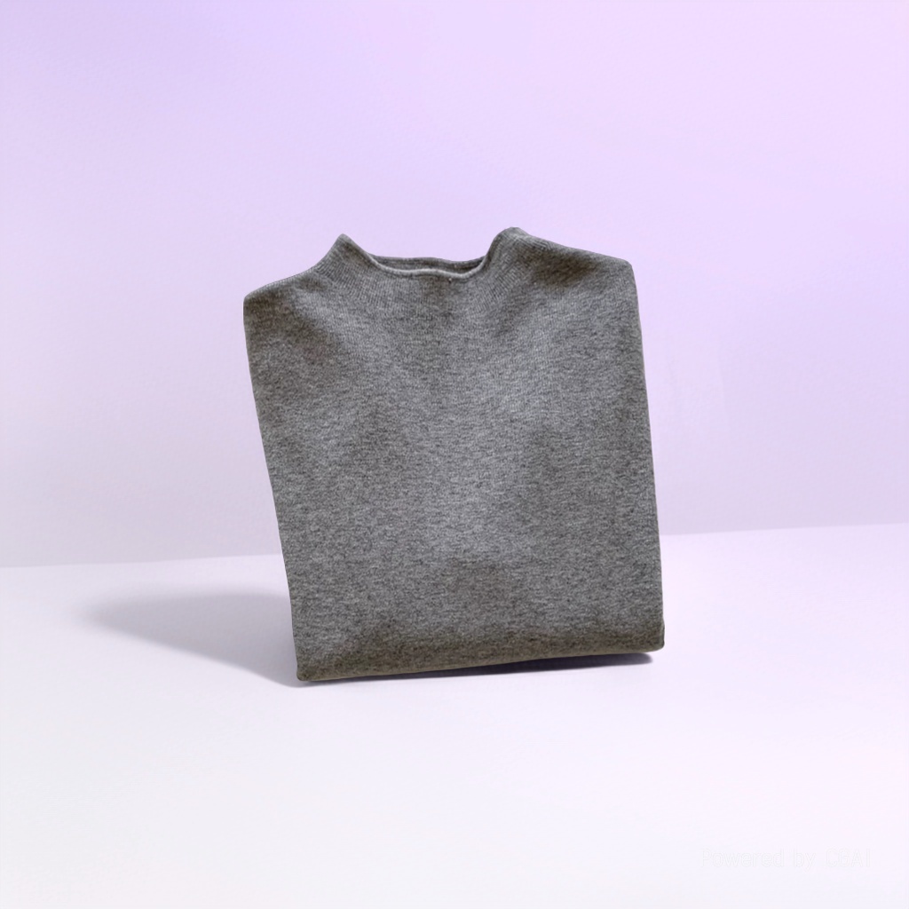 Grey women's knitted sweater, coat in stock, denim, 120g sweater, women's knitted sweater