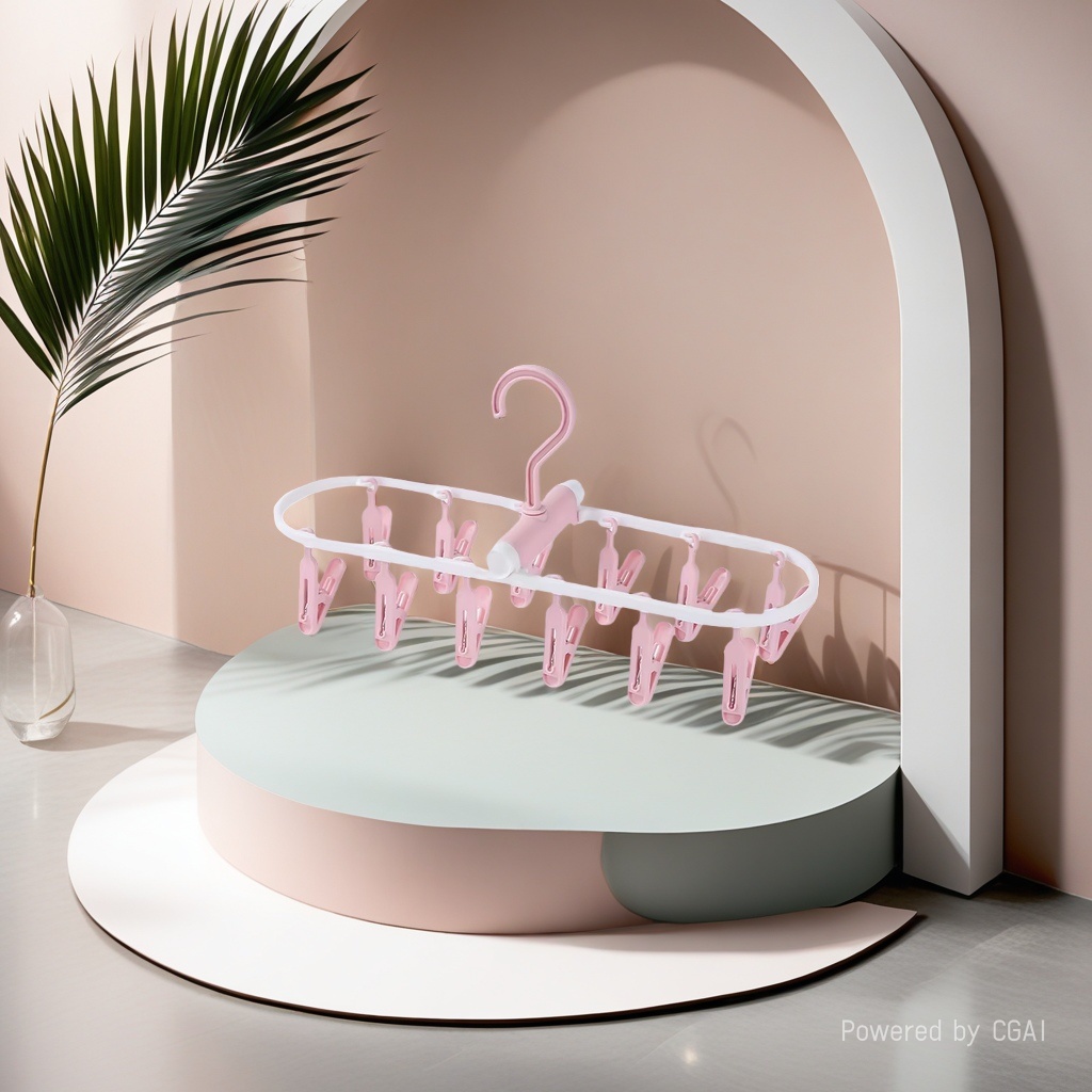Wooden clothes hangers, children's clothing hanger supports, plastic clothes hanger storage racks details Picture