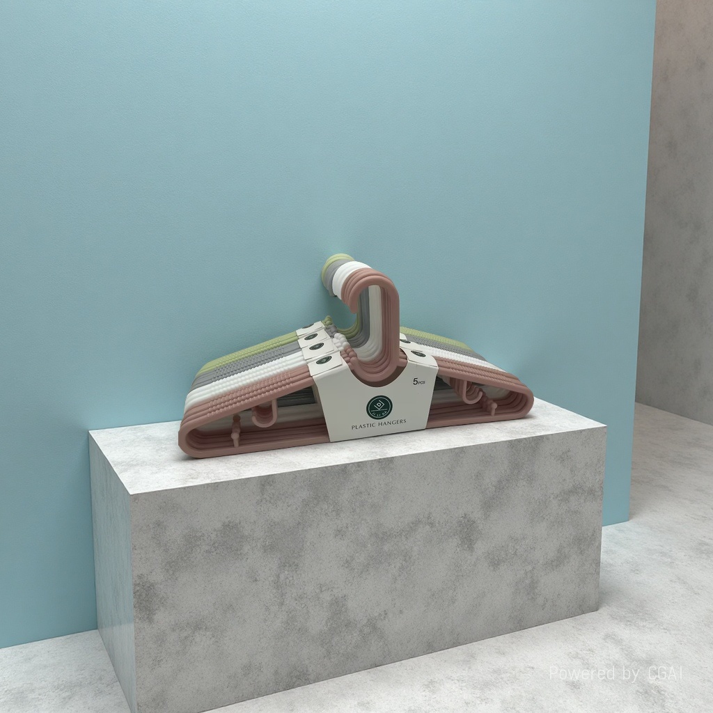 Wooden clothes hangers, plastic clothes hanger supports, children's clothing for street vending, 180g anti-pressure and anti-slip