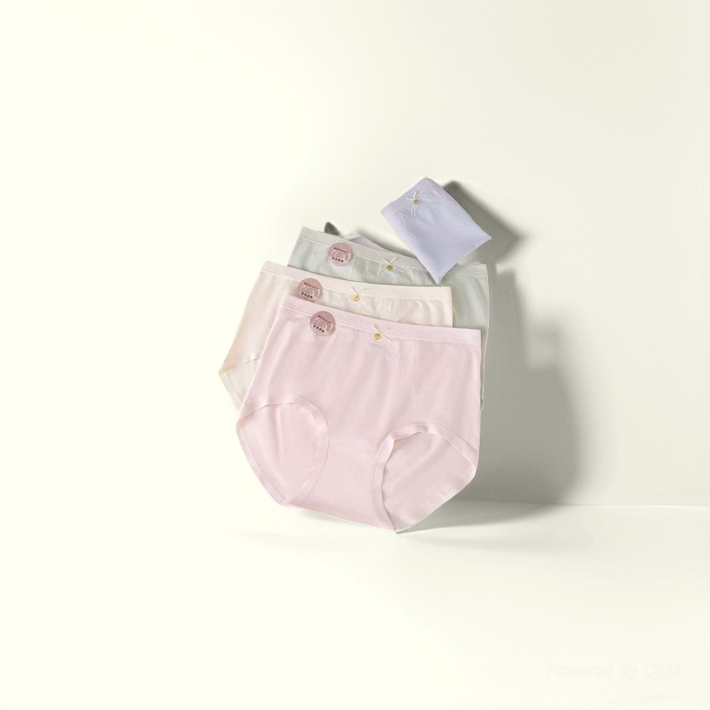 内裤/内裤白色/纯棉内裤/内裤蕾丝网纱/女学生内裤产品图