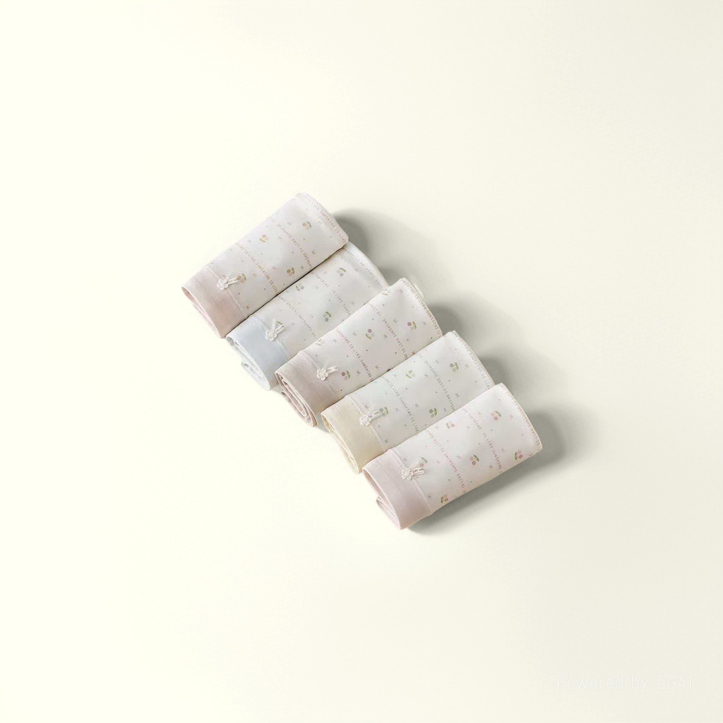 内裤/内裤白色/纯棉内裤/内裤蕾丝网纱/女学生内裤产品图