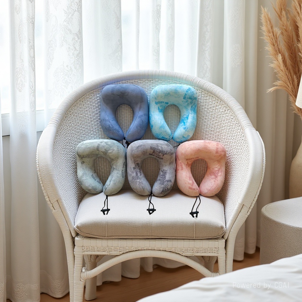 护颈枕记忆枕U型枕助眠睡眠仪舒适透气放松颈椎