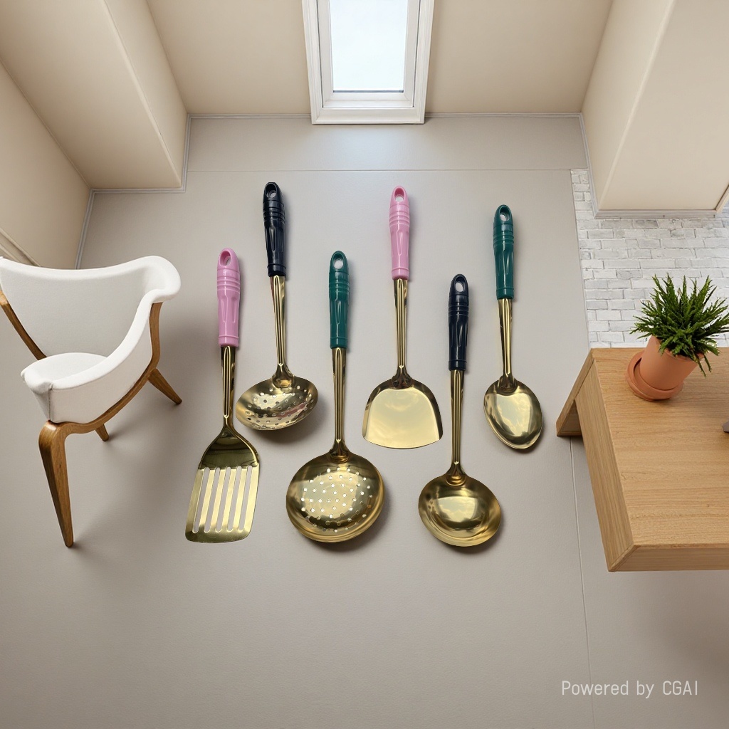 厨房用具/厨具/硅胶铲/厨具锅铲/光身汤壳细节图