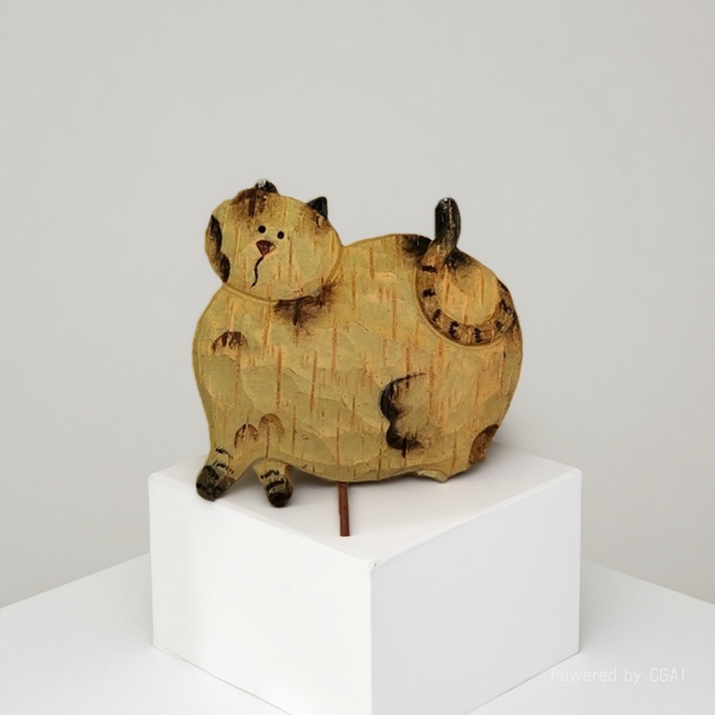 木质工艺品实物图