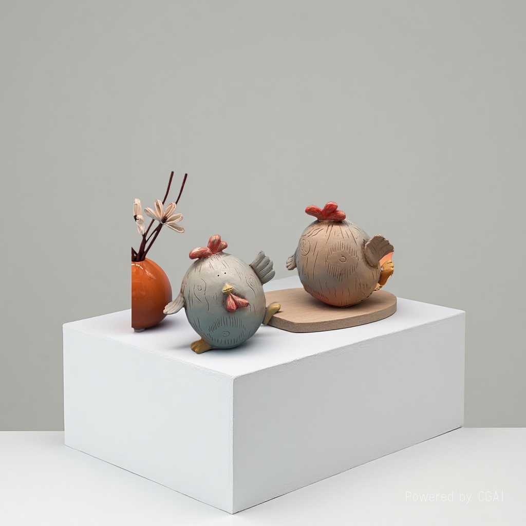 小摆件/树脂/冰箱贴/流水摆件/公仔树脂产品图