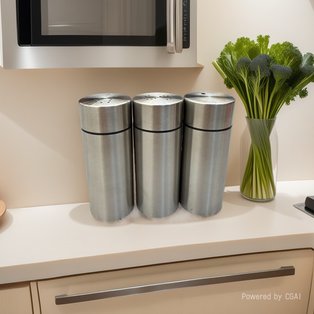 不锈钢调料罐陶瓷调料罐盐瓶塑料调味盒调料瓶研磨器厨房用具番茄酱瓶子