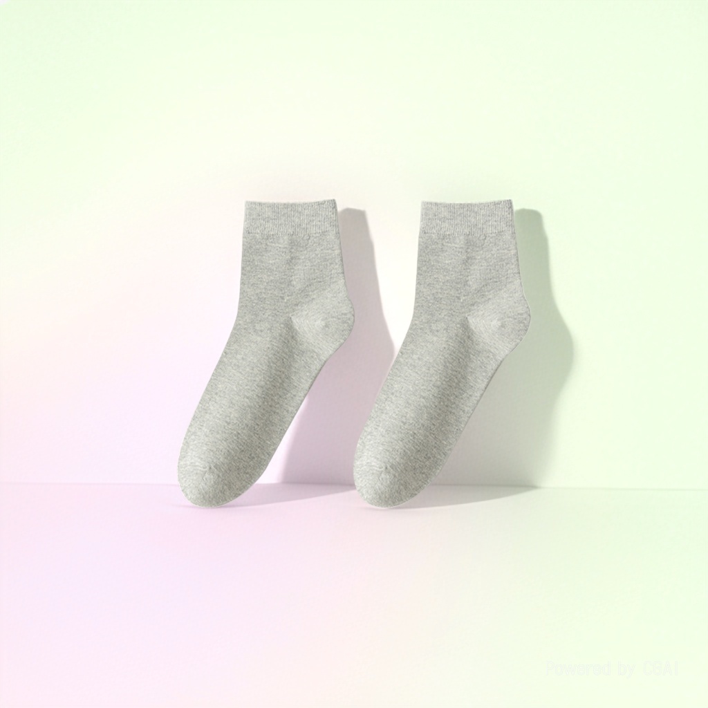 Other socks are breathable, comfortable, anti-slip, sporty and casual men's style, made of thick cotton details Picture
