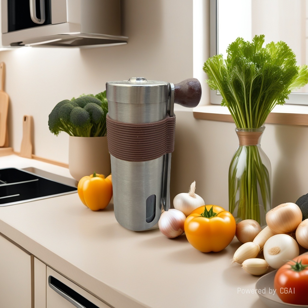 咖啡手磨机电动磨豆机研磨器压粉器胡椒研磨器日用百货