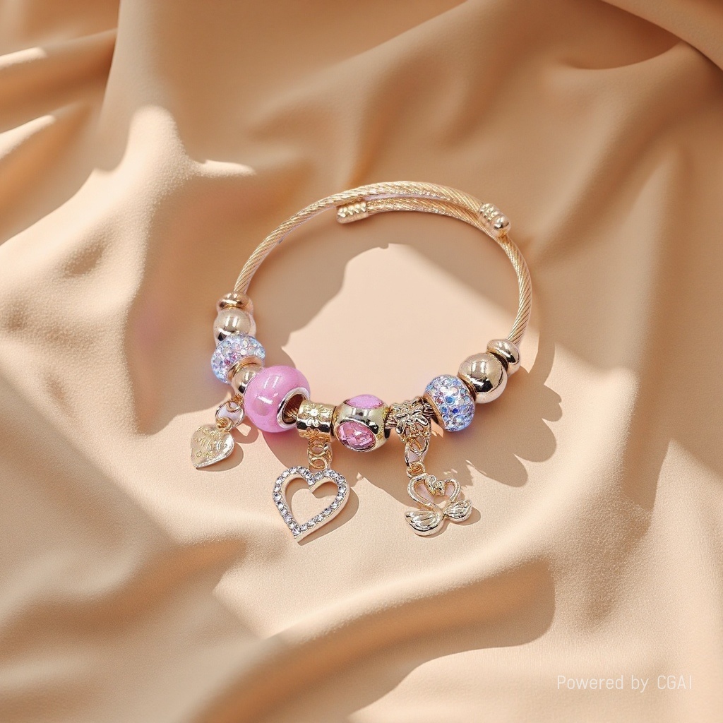 手链/红绳/铜微镶手环/四叶草手链/手串细节图