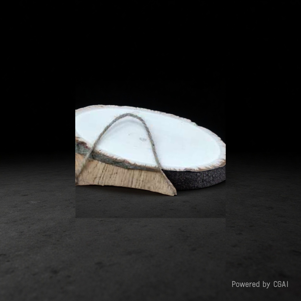 Wooden slice decorative sign details Picture