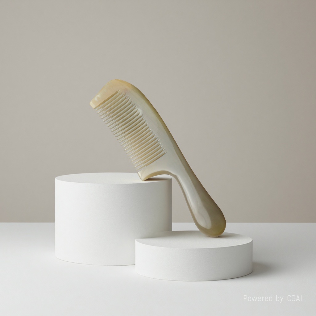 牛角梳厂家批发手柄梳子家用儿童梳子不打结按摩小梳子便携头梳洗头梳梳子